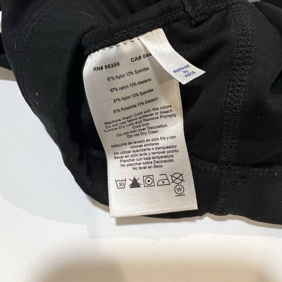 Womens Black Asics Sports Bra Small Logo - Picture 4 of 8